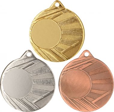 Комплект из трёх медалей №942 (Диаметр 50 мм, металл. Место для вставок: обратная сторона диаметр 45 мм)