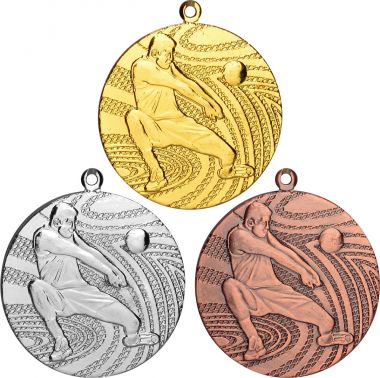 Комплект из трёх медалей MN96 (Волейбол, диаметр 40 мм)