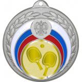 Медаль MN118 (Теннис настольный, диаметр 50 мм (Медаль плюс жетон VN1008))