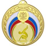 Медаль MN118 (Гимнастика, диаметр 50 мм (Медаль плюс жетон VN1012))