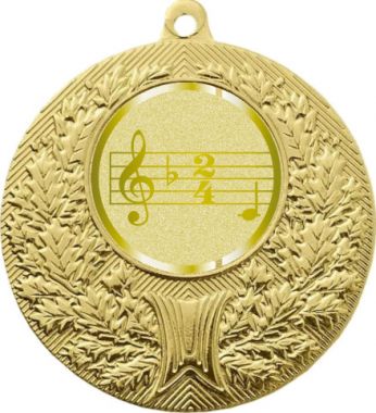 Медаль MN68 (Музыка, диаметр 50 мм (Медаль плюс жетон VN1013))