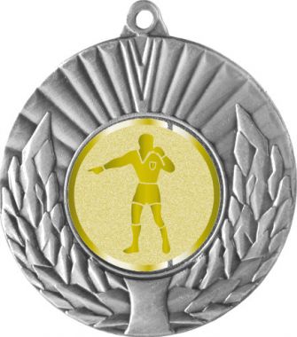 Медаль №1019-192 (Судейство, диаметр 50 мм (Медаль цвет серебро плюс жетон для вклейки) Место для вставок: обратная сторона диаметр 45 мм)