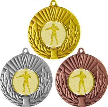 Комплект медалей №1019-192 (Судейство, диаметр 50 мм (Три медали плюс три жетона для вклейки) Место для вставок: обратная сторона диаметр 45 мм)