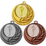 Комплект из трёх медалей MN27 (Лыжный спорт, диаметр 45 мм (Три медали плюс три жетона VN1038))