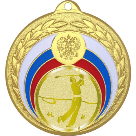 медаль №1047-196 (гольф, диаметр 50 мм (медаль цвет золото плюс жетон для вклейки) место для вставок: обратная сторона диаметр 45 мм) медаль №1047-196 (гольф, диаметр 50 мм (медаль цвет золото плюс жетон для вклейки) место для вставок: обратная сторона диаметр 45 мм)