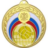 Медаль MN118 (Волейбол, диаметр 50 мм (Медаль плюс жетон VN1051))