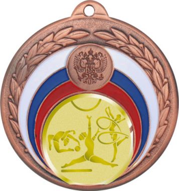 Медаль MN118 (Гимнастика, диаметр 50 мм (Медаль плюс жетон VN1055))