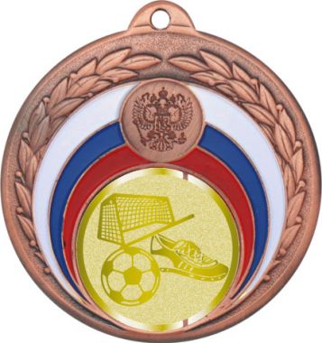 Медаль MN118 (Футбол, диаметр 50 мм (Медаль плюс жетон VN1058))
