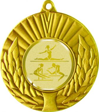 Медаль MN68 (Гимнастика, диаметр 50 мм (Медаль плюс жетон VN1064))