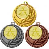 Комплект из трёх медалей MN27 (Гимнастика, диаметр 45 мм (Три медали плюс три жетона VN1064))