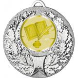Медаль №1068-192 (Образование, диаметр 50 мм (Медаль цвет серебро плюс жетон для вклейки) Место для вставок: обратная сторона диаметр 45 мм)
