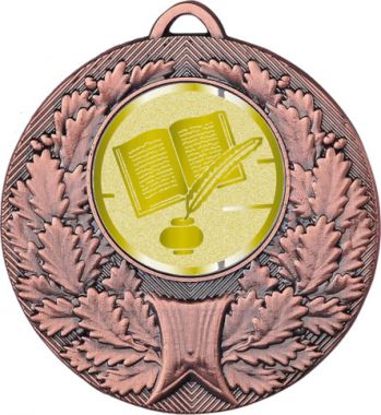 Медаль №1068-192 (Образование, диаметр 50 мм (Медаль цвет бронза плюс жетон для вклейки) Место для вставок: обратная сторона диаметр 45 мм)