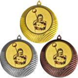 Комплект из трёх медалей MN1302 (Легкая атлетика, диаметр 56 мм (Три медали плюс три жетона))