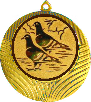 Медаль №1151-1302 (Животноводство, диаметр 56 мм (Медаль цвет золото плюс жетон для вклейки) Место для вставок: обратная сторона диаметр 50 мм)