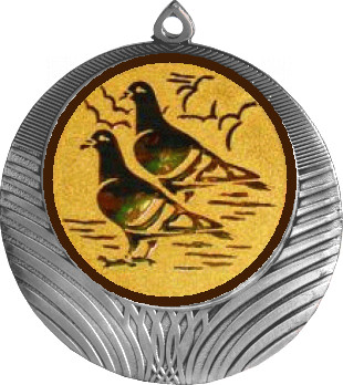 Медаль №1151-1302 (Животноводство, диаметр 56 мм (Медаль цвет серебро плюс жетон для вклейки) Место для вставок: обратная сторона диаметр 50 мм)
