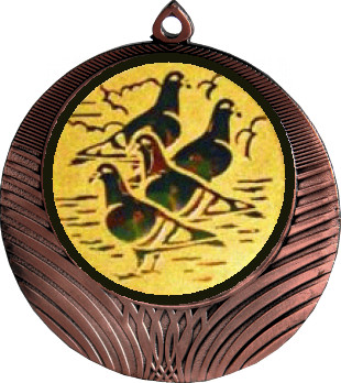 Медаль №1152-1302 (Животноводство, диаметр 56 мм (Медаль цвет бронза плюс жетон для вклейки) Место для вставок: обратная сторона диаметр 50 мм)
