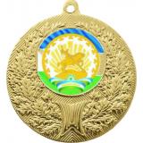 Медаль №1195-192 (Гербы регионов, диаметр 50 мм (Медаль цвет золото плюс жетон для вклейки) Место для вставок: обратная сторона диаметр 45 мм)