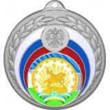 Медаль №1195-196 (Гербы регионов, диаметр 50 мм (Медаль цвет серебро плюс жетон для вклейки) Место для вставок: обратная сторона диаметр 45 мм)