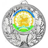 Медаль №1195-192 (Гербы регионов, диаметр 50 мм (Медаль цвет серебро плюс жетон для вклейки) Место для вставок: обратная сторона диаметр 45 мм)