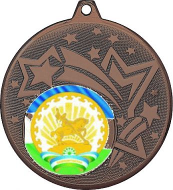 Медаль №1195-1274 (Гербы регионов, диаметр 45 мм (Медаль цвет бронза плюс жетон для вклейки) Место для вставок: обратная сторона диаметр 40 мм)