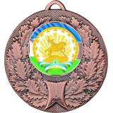 Медаль №1195-192 (Гербы регионов, диаметр 50 мм (Медаль цвет бронза плюс жетон для вклейки) Место для вставок: обратная сторона диаметр 45 мм)