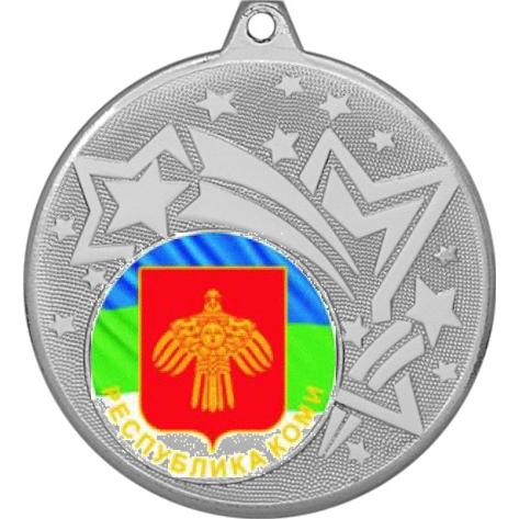 Медаль №1196-1274 (Гербы регионов, диаметр 45 мм (Медаль цвет серебро плюс жетон для вклейки) Место для вставок: обратная сторона диаметр 40 мм)