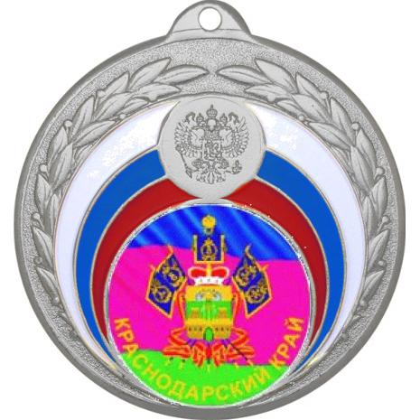 Медаль №1197-196 (Гербы регионов, диаметр 50 мм (Медаль цвет серебро плюс жетон для вклейки) Место для вставок: обратная сторона диаметр 45 мм)