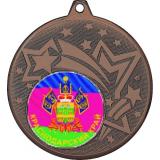 Медаль №1197-1274 (Гербы регионов, диаметр 45 мм (Медаль цвет бронза плюс жетон для вклейки) Место для вставок: обратная сторона диаметр 40 мм)