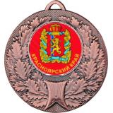 Медаль №1198-192 (Гербы регионов, диаметр 50 мм (Медаль цвет бронза плюс жетон для вклейки) Место для вставок: обратная сторона диаметр 45 мм)