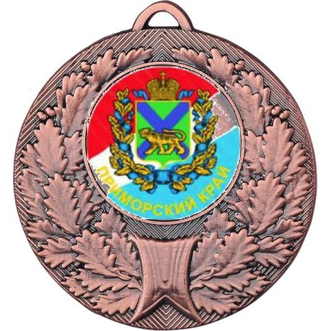 Медаль №1199-192 (Гербы регионов, диаметр 50 мм (Медаль цвет бронза плюс жетон для вклейки) Место для вставок: обратная сторона диаметр 45 мм)