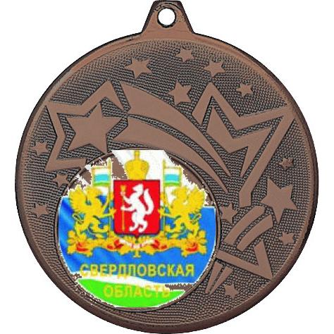 Медаль №1202-1274 (Гербы регионов, диаметр 45 мм (Медаль цвет бронза плюс жетон для вклейки) Место для вставок: обратная сторона диаметр 40 мм)