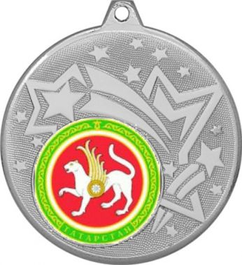 Медаль №1203-1274 (Гербы регионов, диаметр 45 мм (Медаль цвет серебро плюс жетон для вклейки) Место для вставок: обратная сторона диаметр 40 мм)