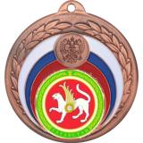 Медаль №1203-196 (Гербы регионов, диаметр 50 мм (Медаль цвет бронза плюс жетон для вклейки) Место для вставок: обратная сторона диаметр 45 мм)