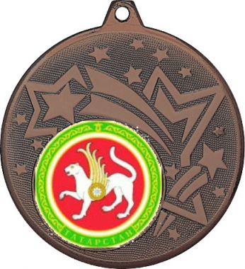 Медаль №1203-1274 (Гербы регионов, диаметр 45 мм (Медаль цвет бронза плюс жетон для вклейки) Место для вставок: обратная сторона диаметр 40 мм)