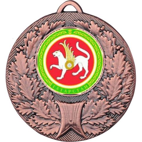 Медаль №1203-192 (Гербы регионов, диаметр 50 мм (Медаль цвет бронза плюс жетон для вклейки) Место для вставок: обратная сторона диаметр 45 мм)