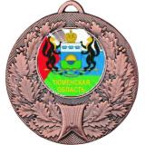 Медаль №1204-192 (Гербы регионов, диаметр 50 мм (Медаль цвет бронза плюс жетон для вклейки) Место для вставок: обратная сторона диаметр 45 мм)