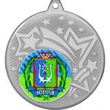 Медаль №1205-1274 (Гербы регионов, диаметр 45 мм (Медаль цвет серебро плюс жетон для вклейки) Место для вставок: обратная сторона диаметр 40 мм)