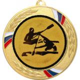Медаль MN207 (Гребля, диаметр 80 мм (Медаль плюс жетон))
