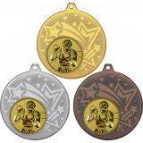 Комплект из трёх медалей MN27 (Бокс, диаметр 45 мм (Три медали плюс три жетона))