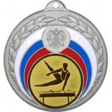 Медаль MN118 (Брусья, диаметр 50 мм (Медаль плюс жетон))