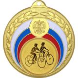Медаль MN118 (Велоспорт, диаметр 50 мм (Медаль плюс жетон VN23))