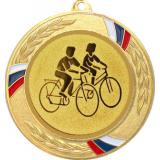 Медаль MN207 (Велоспорт, диаметр 80 мм (Медаль плюс жетон VN23))