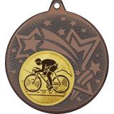 Медаль MN27 (Велоспорт, диаметр 45 мм (Медаль плюс жетон))