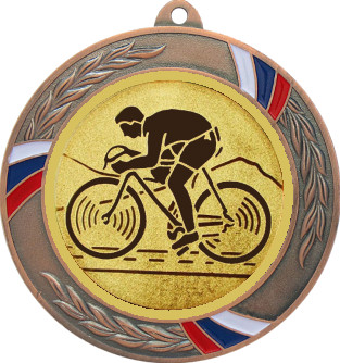 Медаль MN207 (Велоспорт, диаметр 80 мм (Медаль плюс жетон VN25))