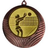 Медаль MN1302 (Волейбол, диаметр 56 мм (Медаль плюс жетон))