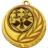 Медаль MN27 (Шахматы, диаметр 45 мм (Медаль плюс жетон))