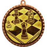 Медаль MN969 (Шахматы, диаметр 70 мм (Медаль плюс жетон))
