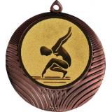 Медаль MN1302 (Гимнастика, диаметр 56 мм (Медаль плюс жетон))