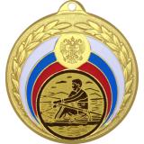 Медаль MN118 (Гребля, диаметр 50 мм (Медаль плюс жетон))