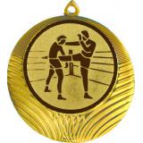 Медаль MN969 (Кикбоксинг, диаметр 70 мм (Медаль плюс жетон VN40))